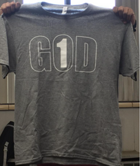 God 1 T-shirt - Short Sleeve