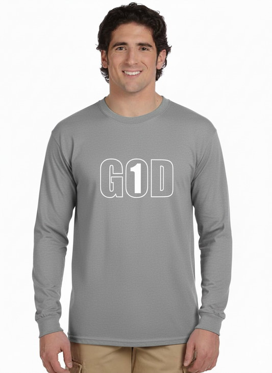 One God T-Shirt - Long Sleeve