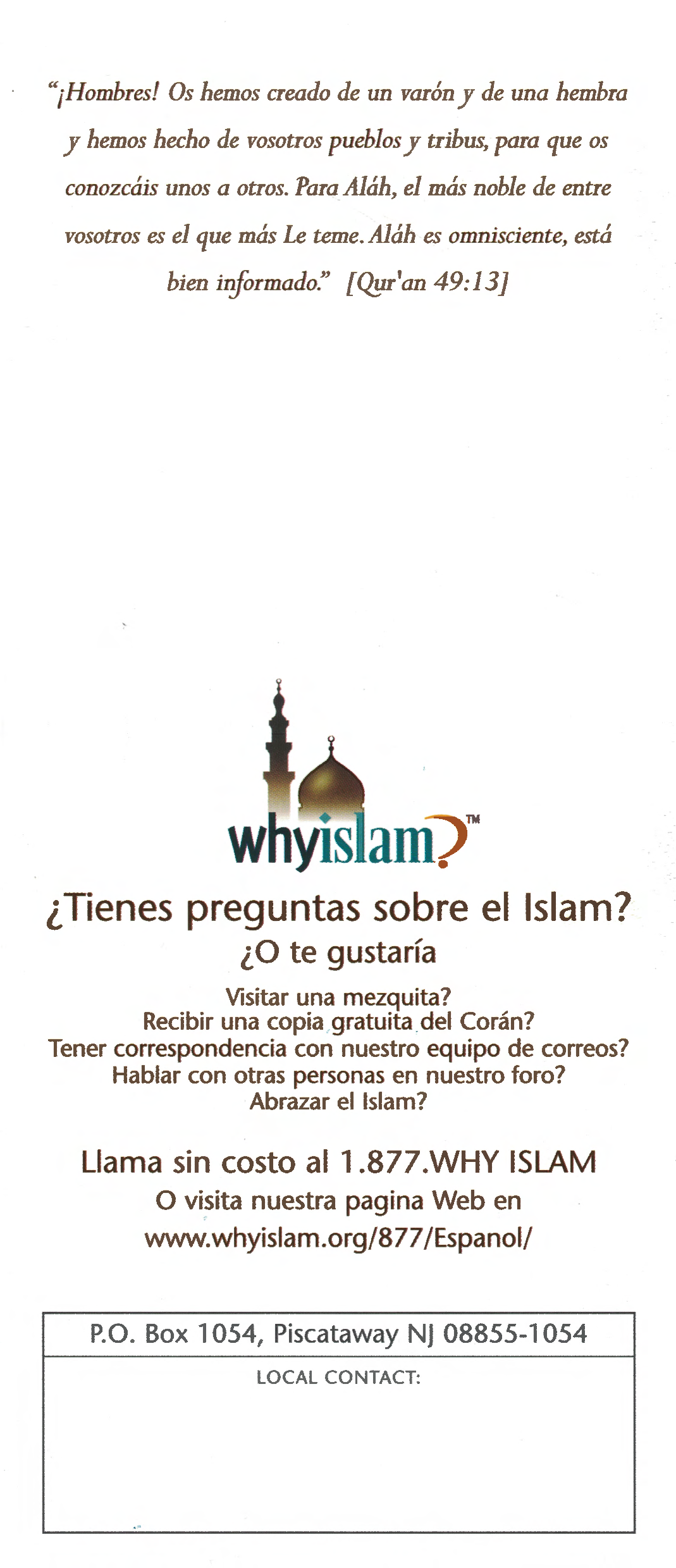 Que Dice El Islam Sobre El Terrorismo?
